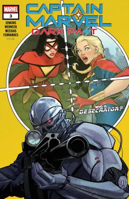 Cover for Captain Marvel: Dark Past issue number 3