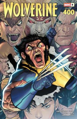 Cover for comic book series called Wolverine