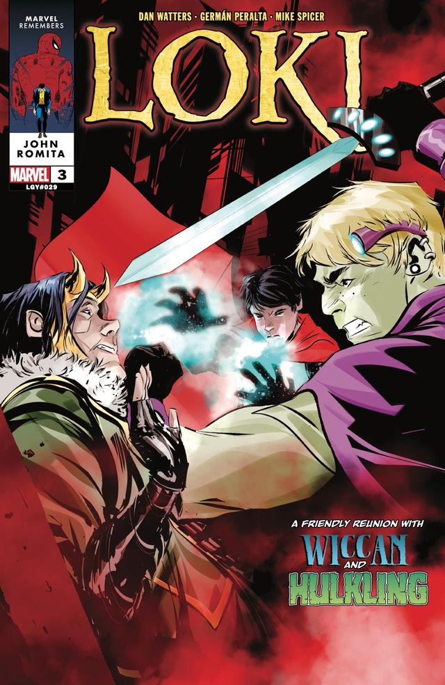 Cover for Loki issue 3