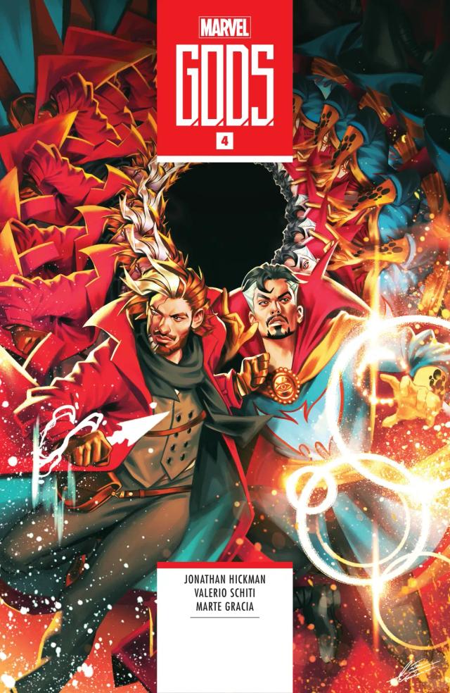 Cover for G.O.D.S. issue 4