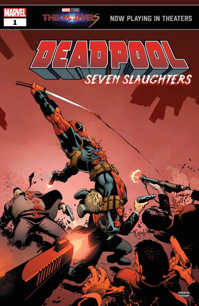 Cover for Deadpool: Seven Slaughters issue 1