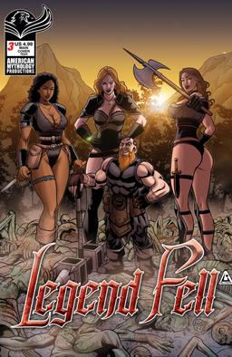 Cover for Legend Fell issue number 3