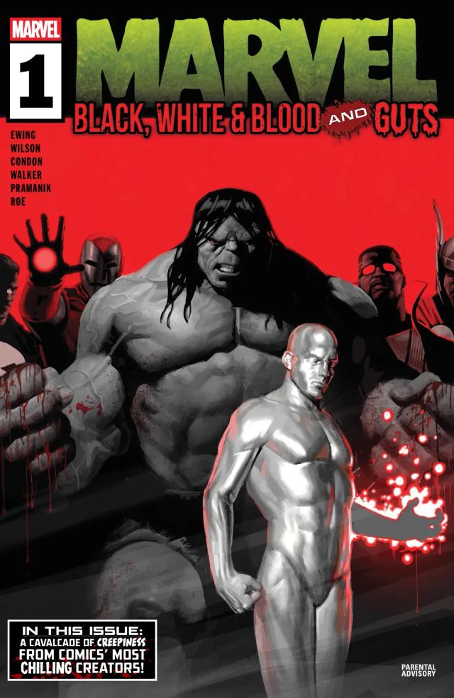 Cover for Marvel: Black, White & Blood And Guts issue 1