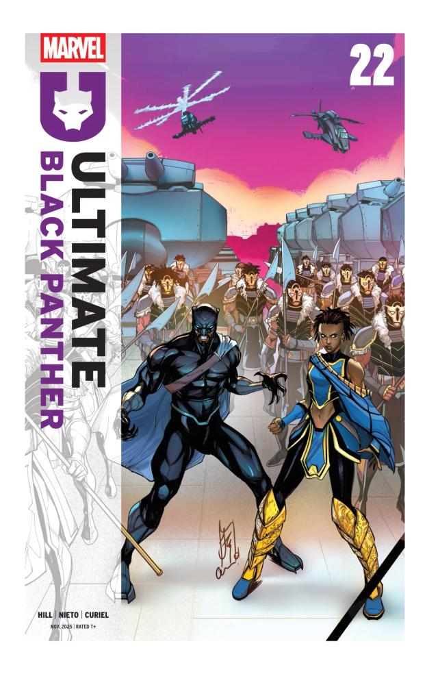Cover for Ultimate Black Panther issue 22
