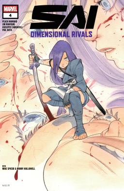 Cover for Sai: Dimensional Rivals issue number 4