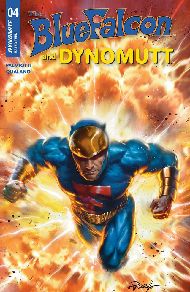 Cover for Blue Falcon and Dynomutt issue 4