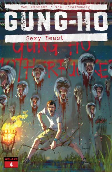 Cover for Gung-Ho: Sexy Beast issue number 4