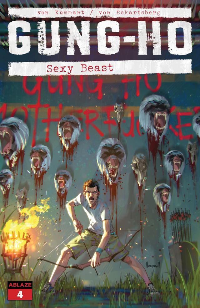 Cover for Gung-Ho: Sexy Beast issue 4