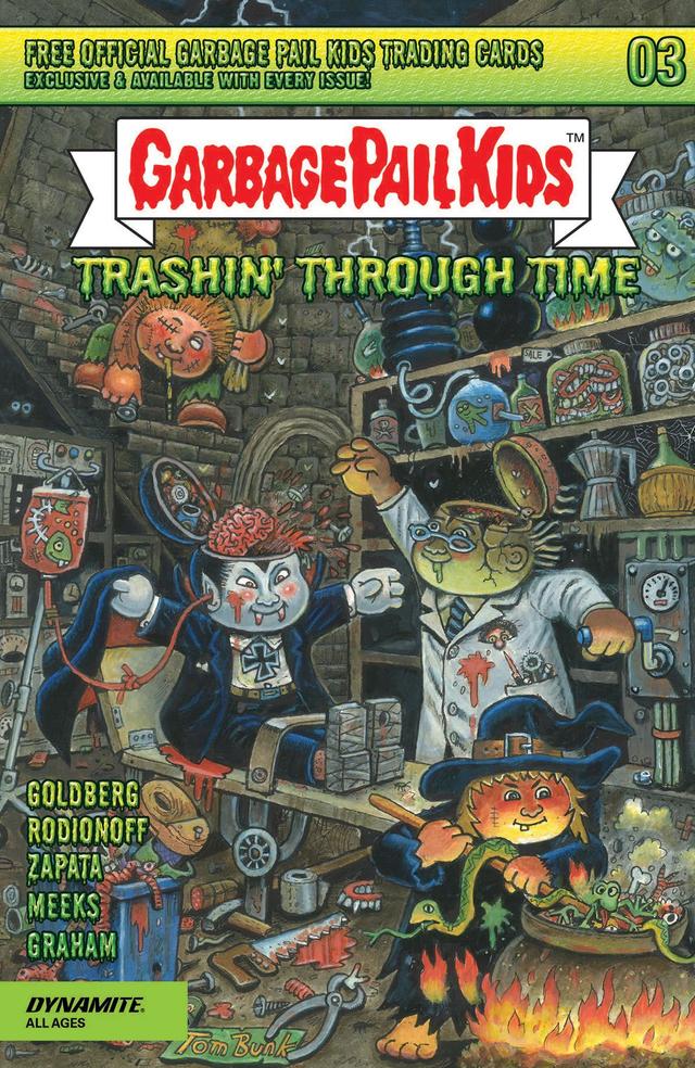 Cover for Garbage Pail Kids: Trashin' Through Time issue 3