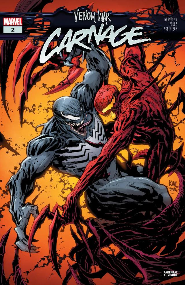 Cover for Venom War: Carnage issue 2