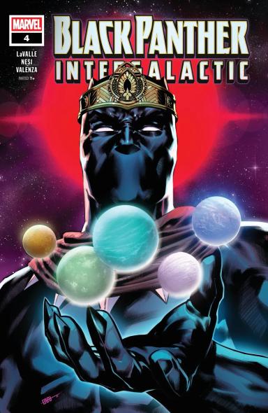 Cover for Black Panther: Intergalactic issue number 4