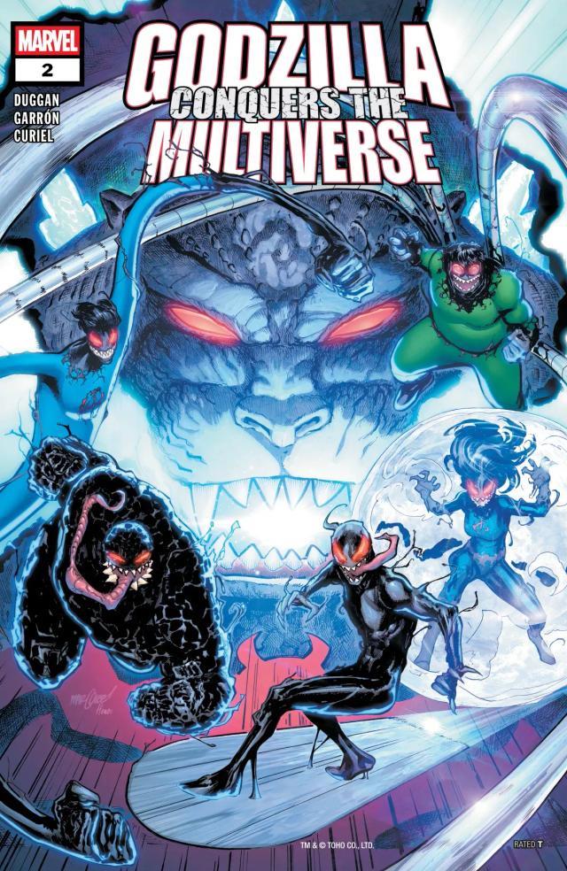 Cover for Godzilla Conquers The Multiverse issue 2