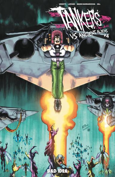 Cover for TANKERS VS ANCIENT ALIENS issue number 4