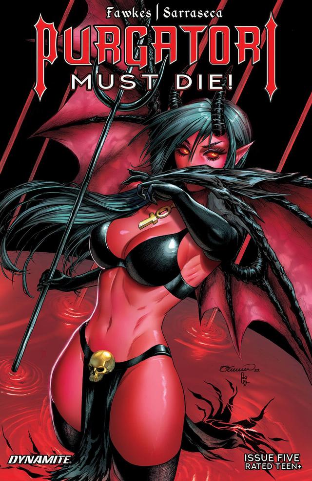 Cover for Purgatori Must Die! issue 5