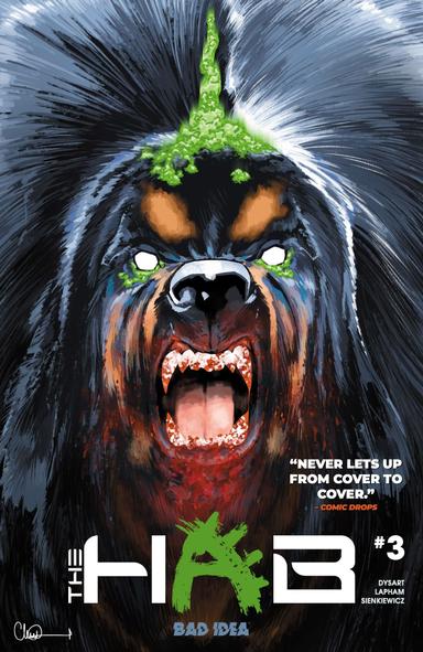Cover for THE HAB issue number 3
