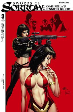 Cover for Swords of Sorrow: Vampirella & Jennifer Blood issue number 3
