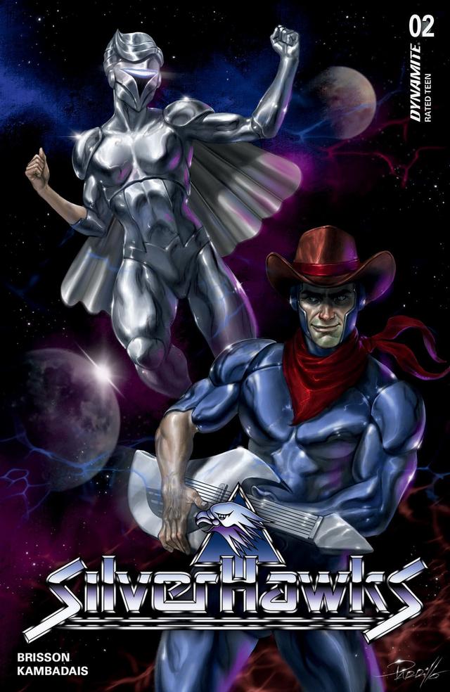 Cover for Silverhawks issue 2