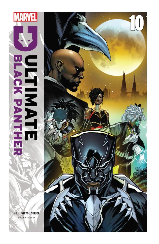 Cover for Ultimate Black Panther issue 10