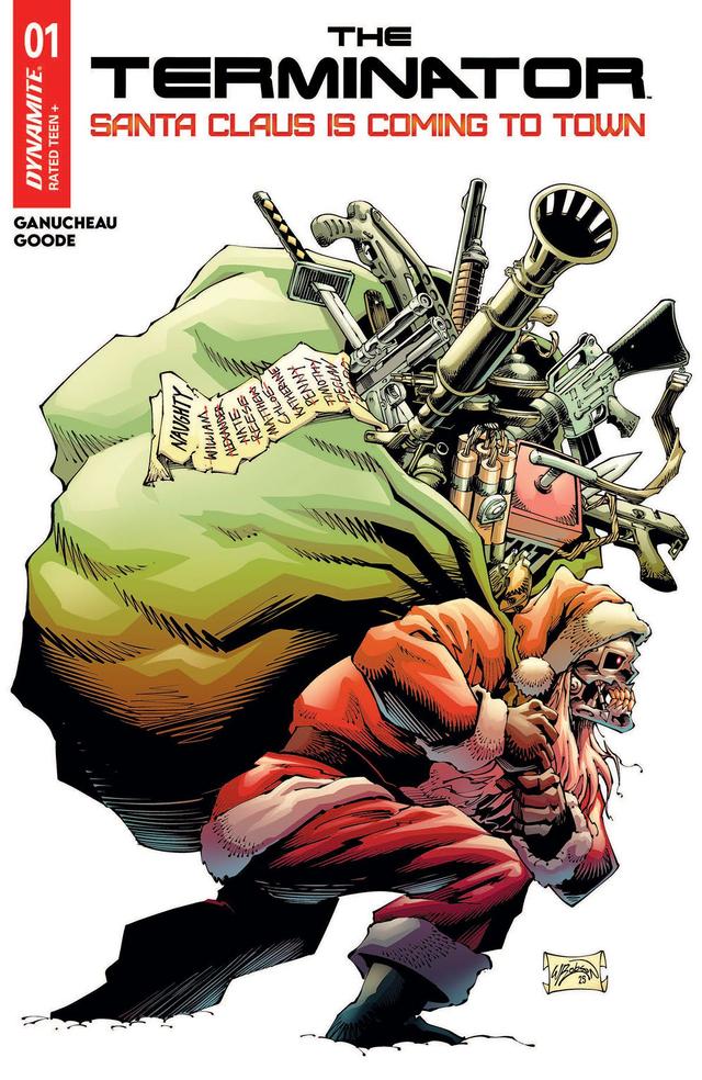 Cover for The Terminator: Santa Claus Is Coming To Town issue 1