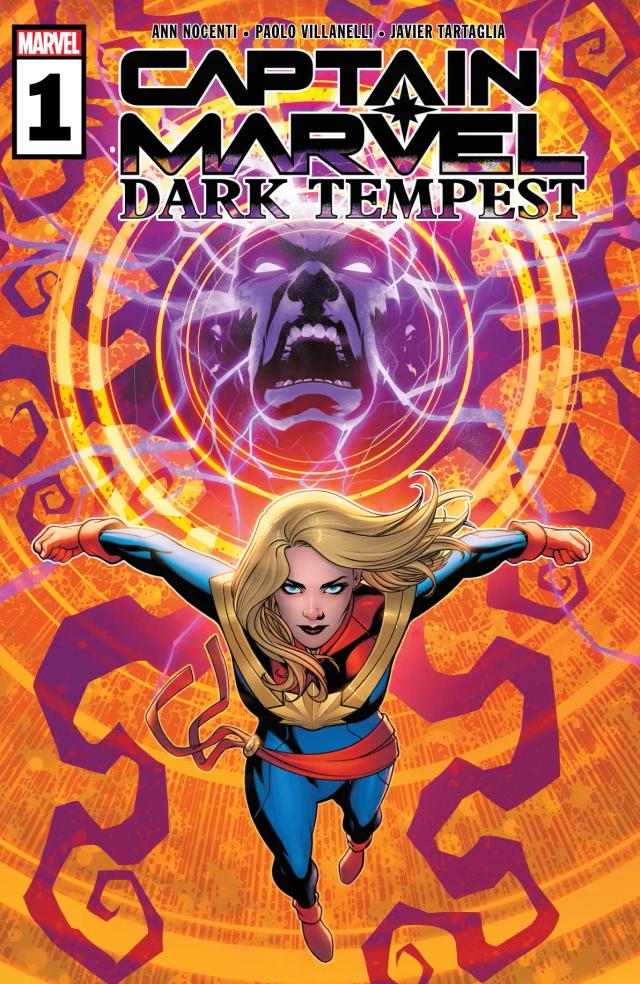 Cover for Captain Marvel: Dark Tempest issue 1
