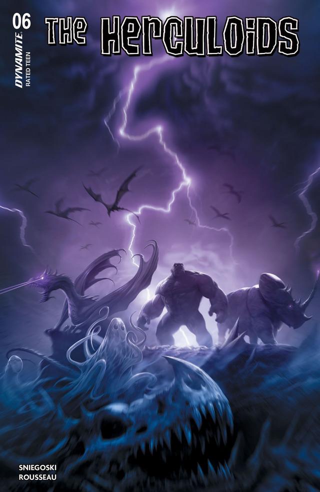 Cover for The Herculoids issue 6