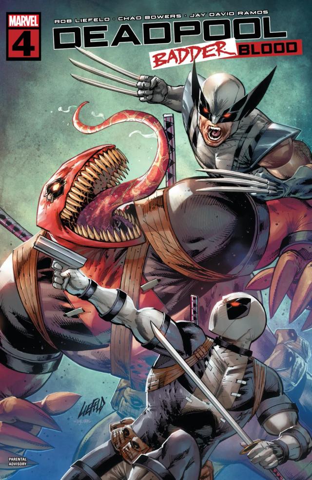 Cover for Deadpool: Badder Blood issue 4