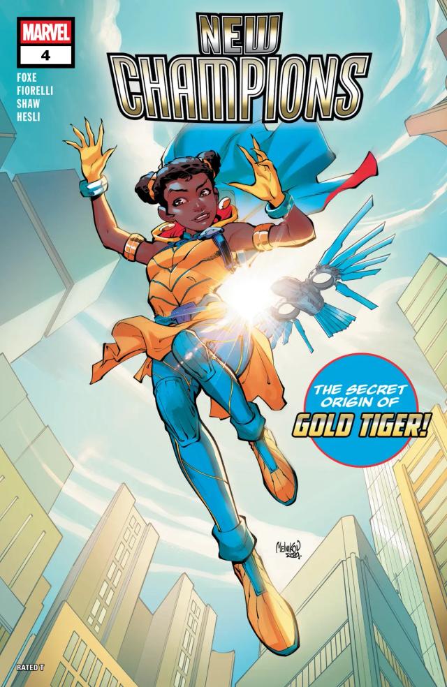 Cover for New Champions issue 4