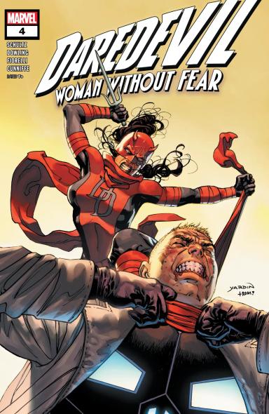 Cover for Daredevil: Woman Without Fear issue number 4