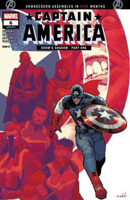 Cover for Captain America issue number 6
