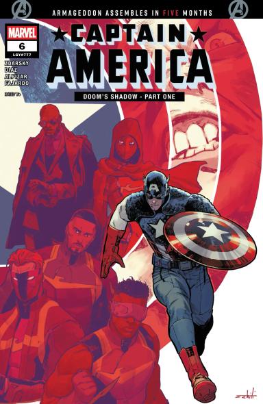 Cover for Captain America issue number 6