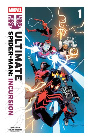 Cover for Ultimate Spider-Man: Incursion issue number 1