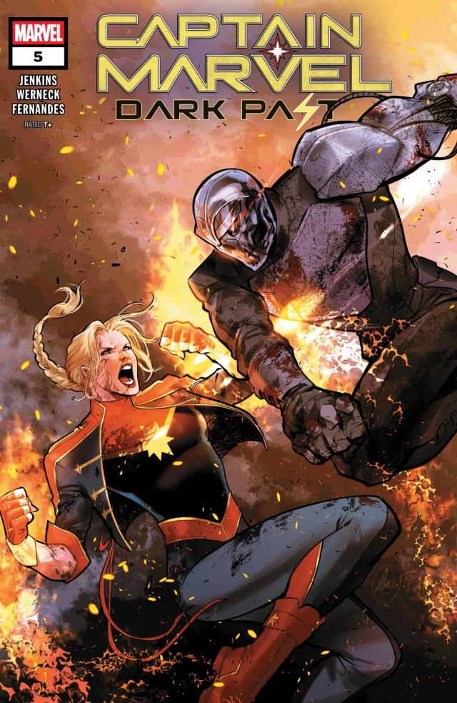 Cover for Captain Marvel: Dark Past issue 5