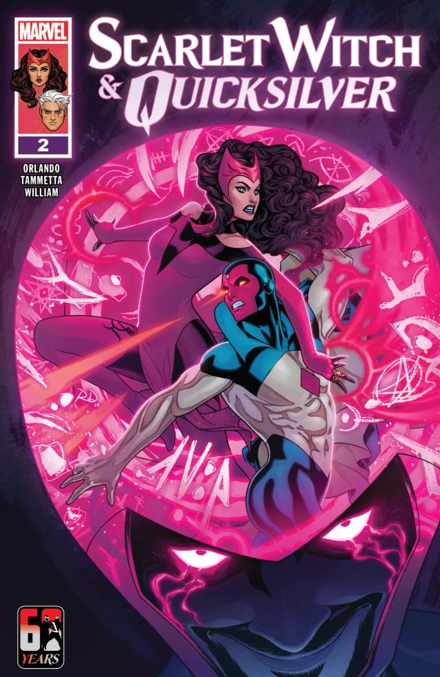 Cover for Scarlet Witch & Quicksilver issue 2
