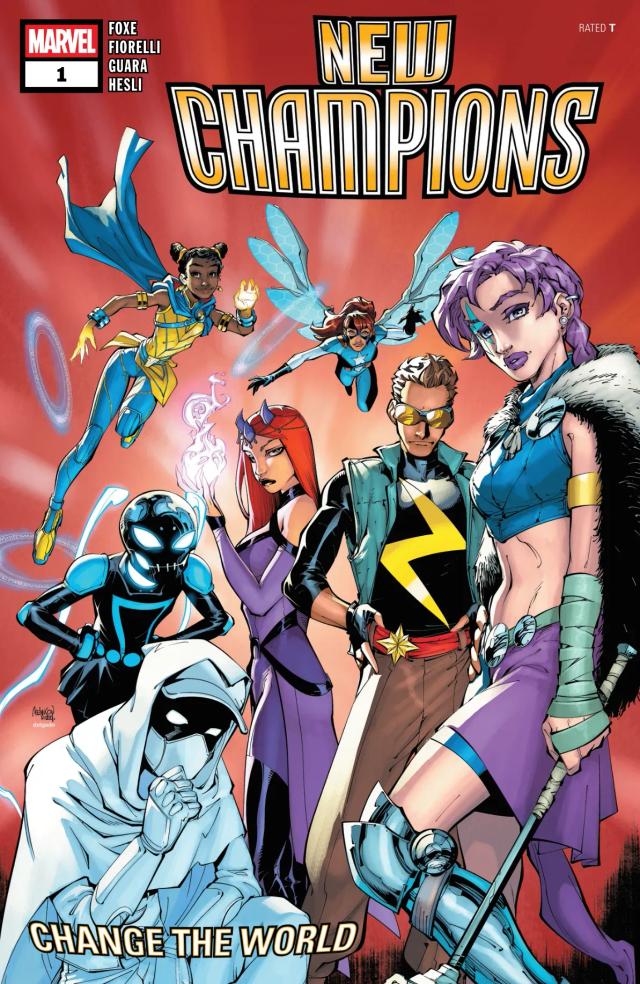 Cover for New Champions issue 1