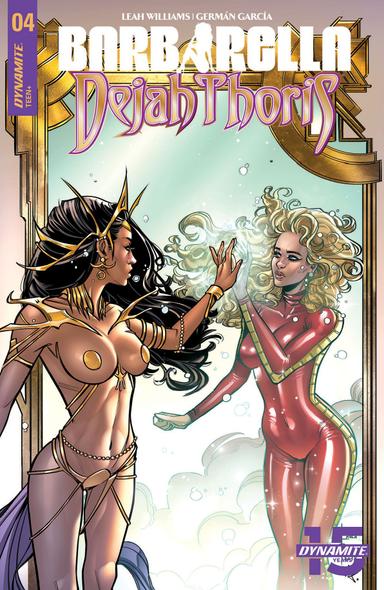 Cover for Barbarella / Dejah Thoris issue number 4