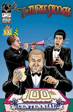 Cover for The Three Stooges Centennial issue number 1