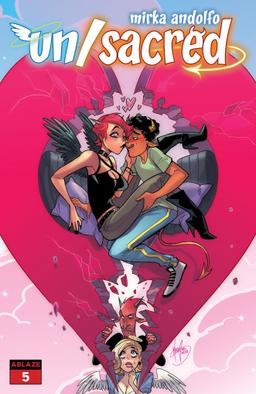 Cover for Mirka Andolfo's Un/Sacred issue number 5