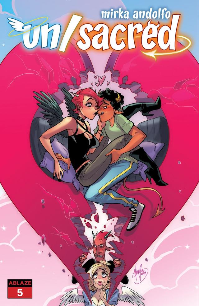 Cover for Mirka Andolfo's Un/Sacred issue 5