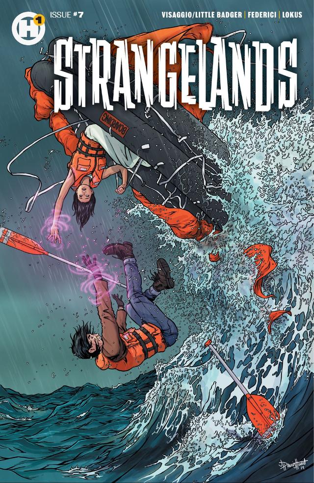 Cover for Strangelands issue 7