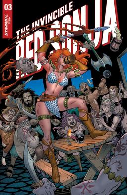 Cover for Invincible Red Sonja issue number 3