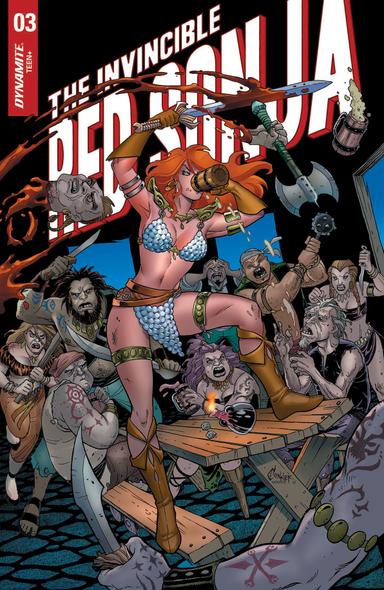 Cover for Invincible Red Sonja issue number 3