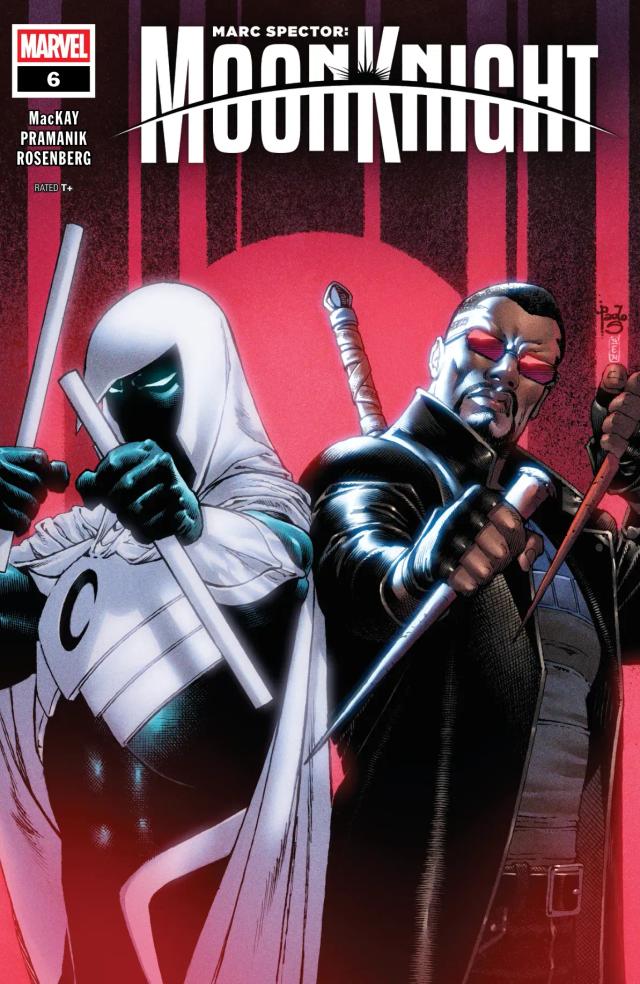 Cover for Marc Spector: Moon Knight issue 6