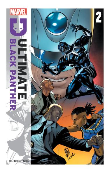 Cover for Ultimate Black Panther issue number 2