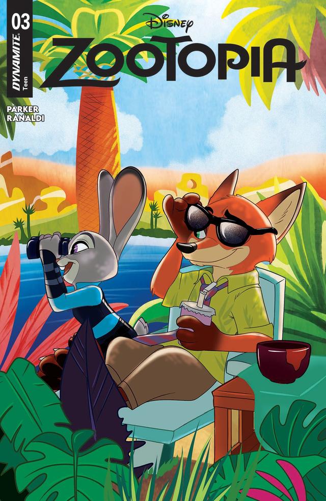 Cover for Zootopia issue 3