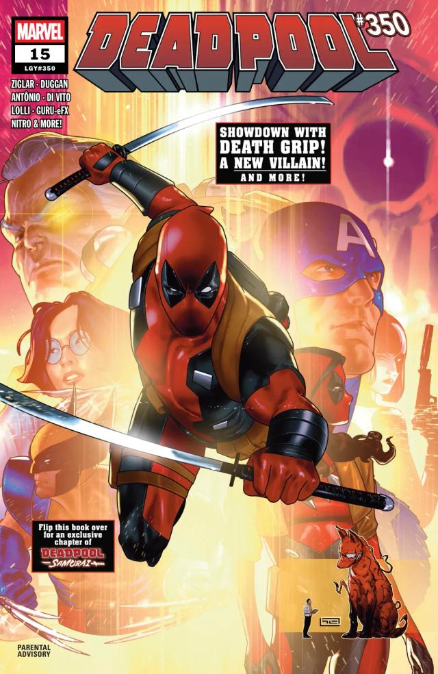 Cover for Deadpool issue 15