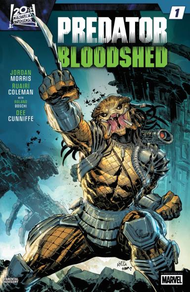 Cover for Predator: Bloodshed issue number 1