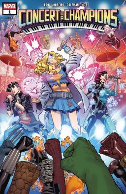 Cover for Concert Of Champions issue number 1