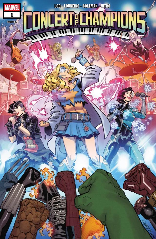 Cover for Concert Of Champions issue 1