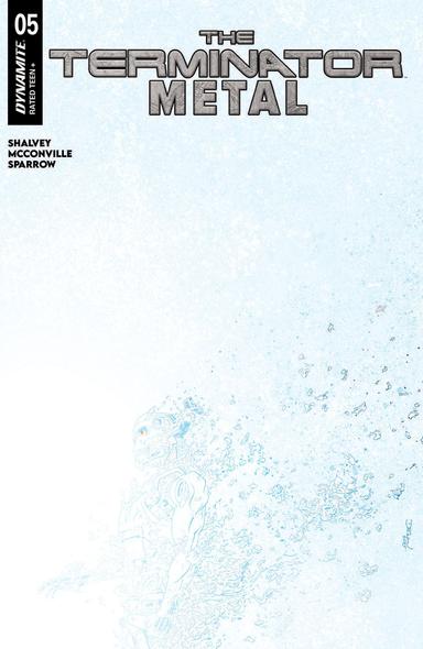 Cover for The Terminator Metal issue number 5