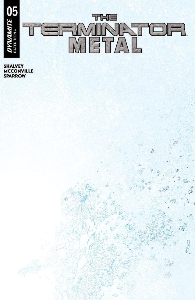 Cover for The Terminator Metal issue 5